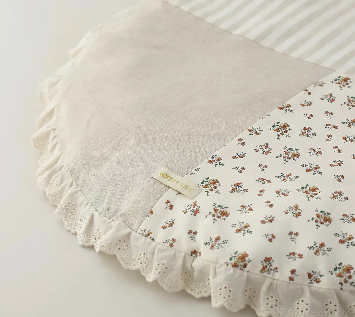 Sandy Round Pet Mat