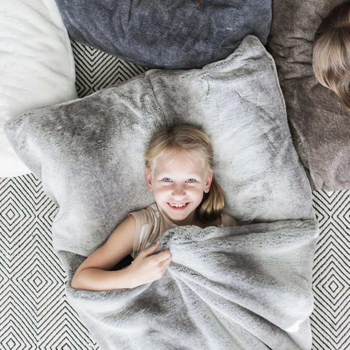Saranoni Grand Faux Fur Sleeping Bag | Snow Fox