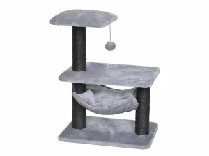 SCRATCHING TREE TOKYO BRIDGE 47x34,5x62cm grey