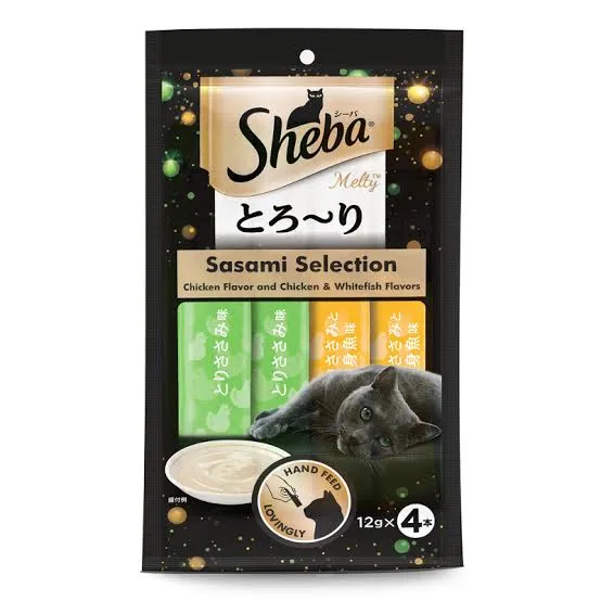 Sheba Sasami Selection Cat Treats 48gm