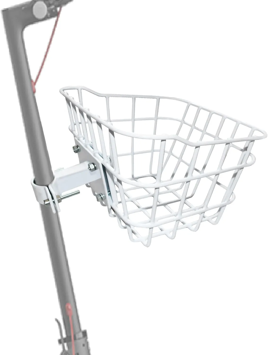 Small Basket for Bike,Electric Bicycle Front Basket with Fixed Holder - Rust-Resistant Accessory for Kids' Scooters & Tricycles, Knee Scooters - 50LB Load Capacity