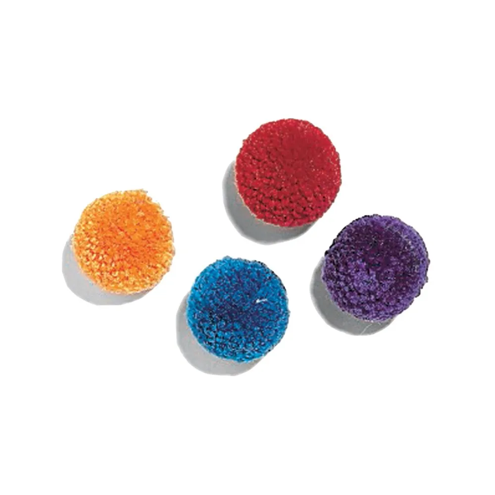 Spot Wool Pom Pom Balls 4pk