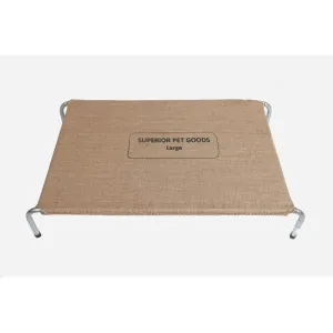 Superior Hessian Bag - Raised Dog Bed
