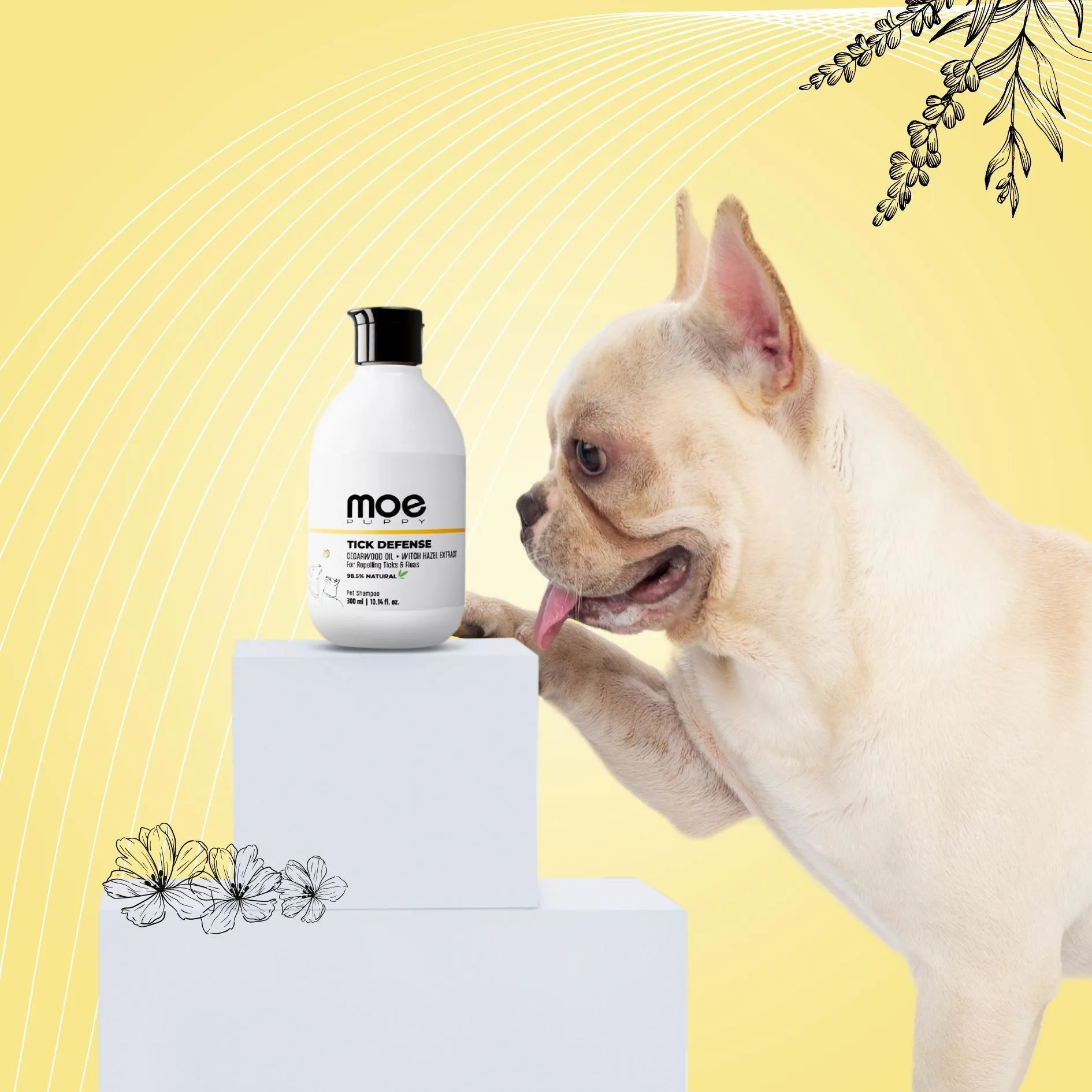 Tick Defense - Tick Free Shampoo for Dogs and Cats