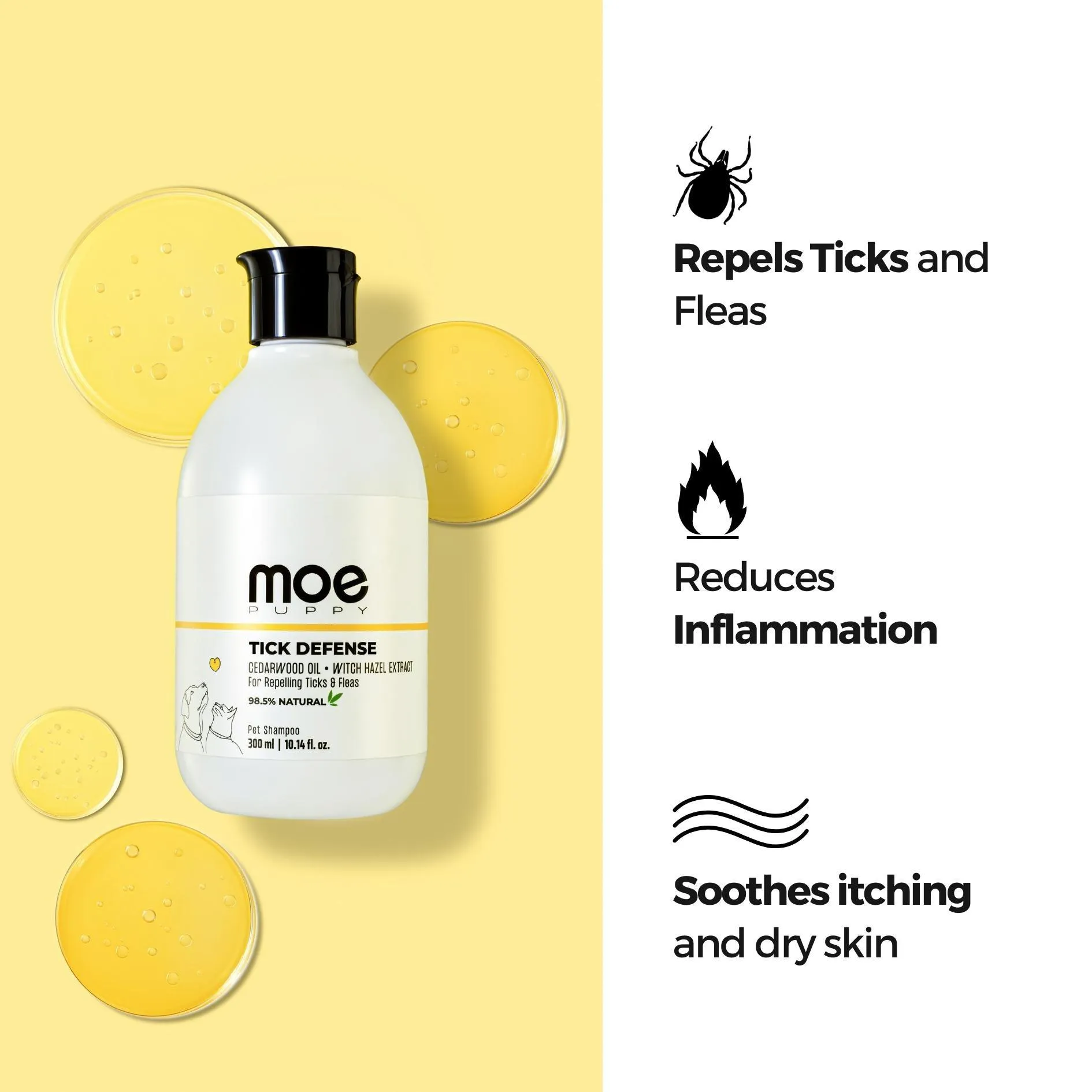 Tick Defense - Tick Free Shampoo for Dogs and Cats