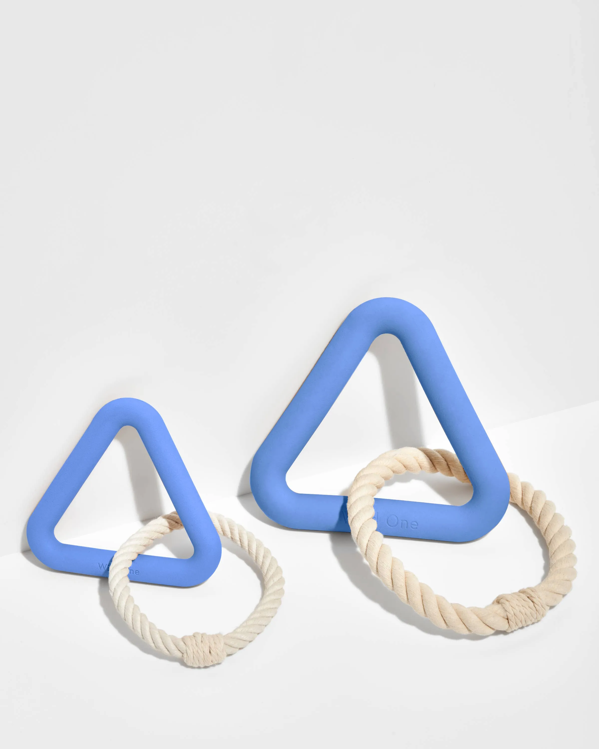 Triangle Tug Dog Chew Toy: SMALL / Strawberry