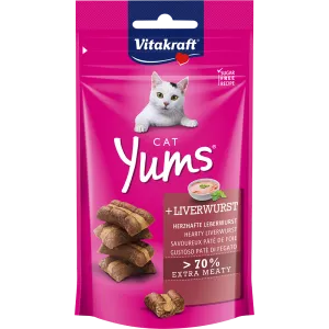 Vitakraft Cat Yums Liver Sausage 40g