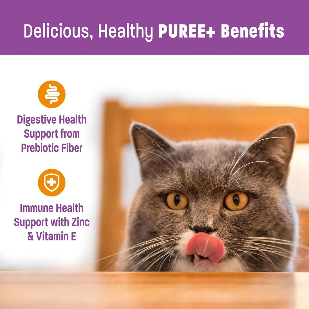 Wellness Lickable Treats Chicken Recipe Natural Treats for Cats, 2.5-oz
